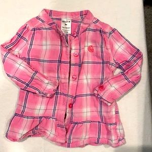 Carhartt baby girl flannel